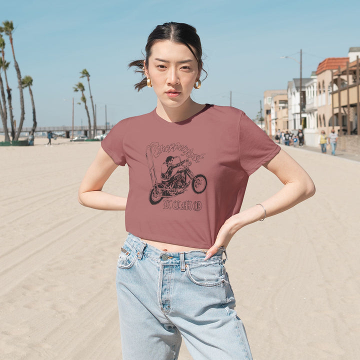Women's Chopper Fest Cropped Tee