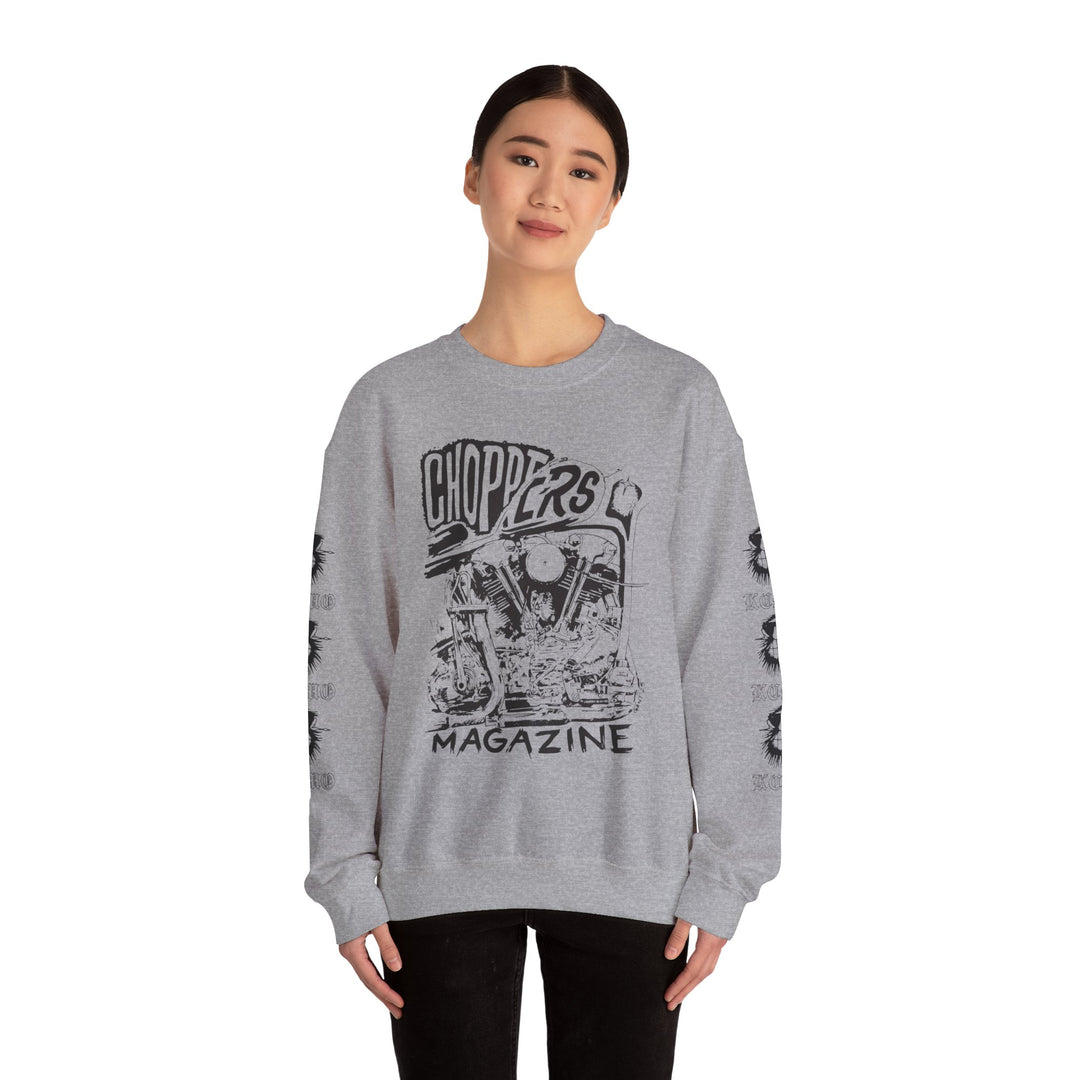 Chopper Mag Knuckle Crewneck Sweatshirt