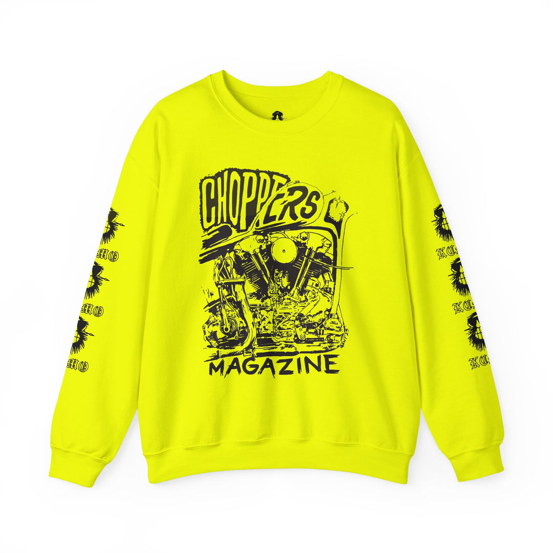Chopper Mag Knuckle Crewneck Sweatshirt