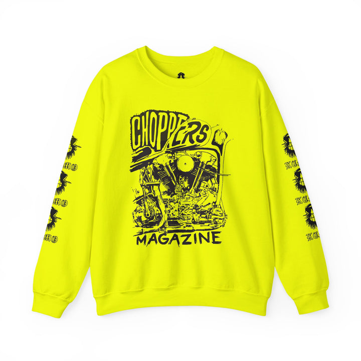 Chopper Mag Knuckle Crewneck Sweatshirt