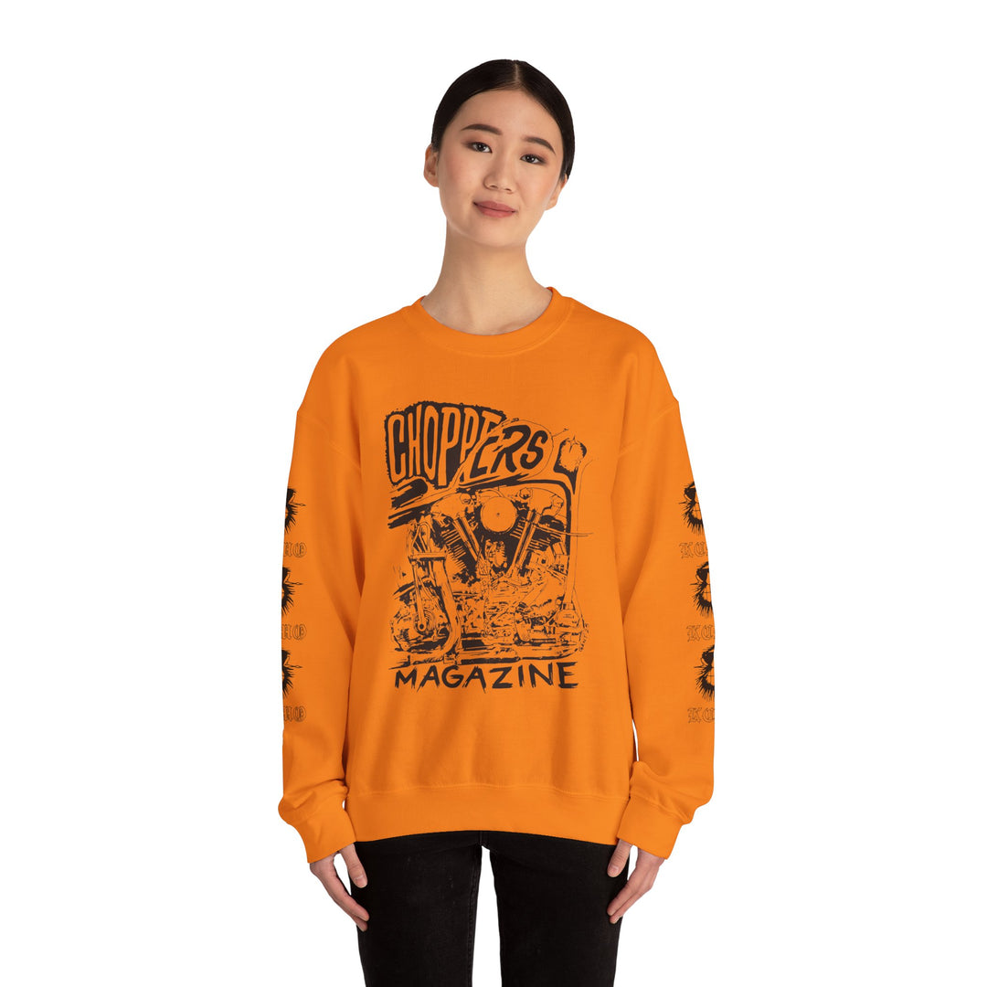 Chopper Mag Knuckle Crewneck Sweatshirt