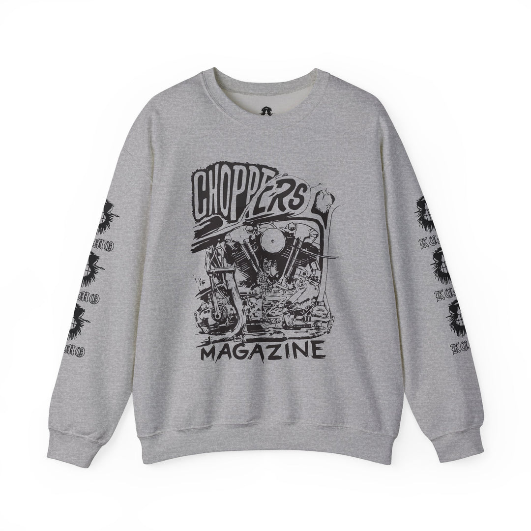 Chopper Mag Knuckle Crewneck Sweatshirt