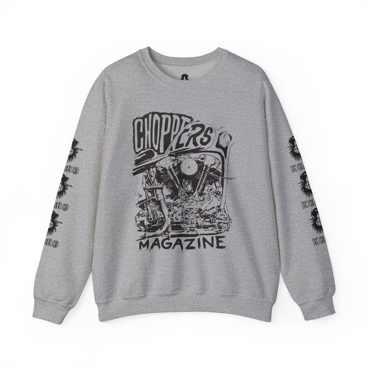 Chopper Mag Knuckle Crewneck Sweatshirt