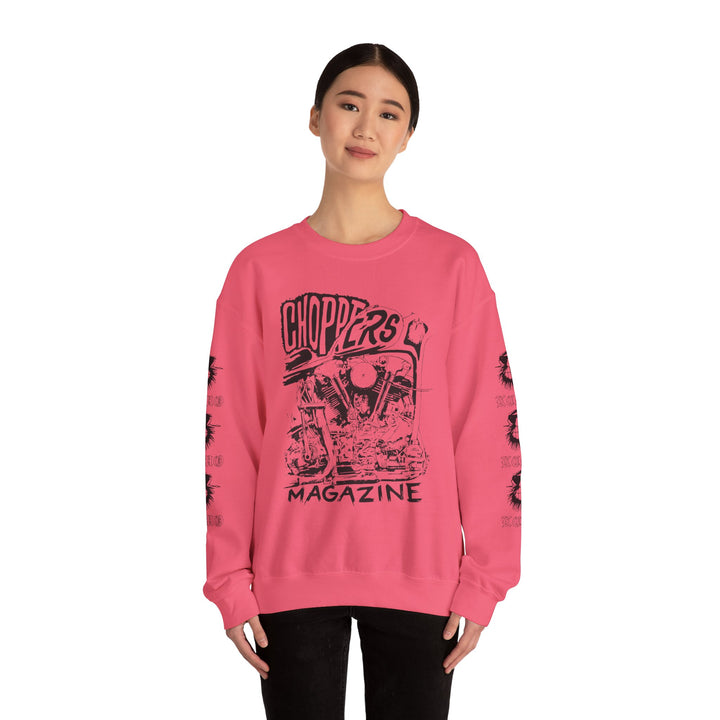 Chopper Mag Knuckle Crewneck Sweatshirt