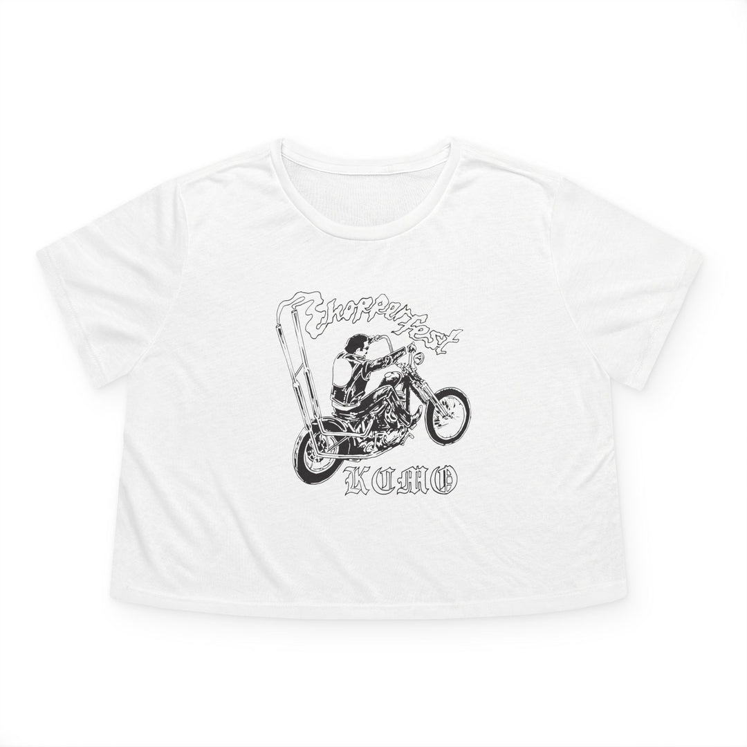 Women's Chopper Fest Cropped Tee