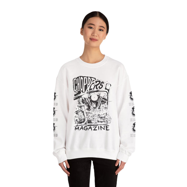 Chopper Mag Knuckle Crewneck Sweatshirt
