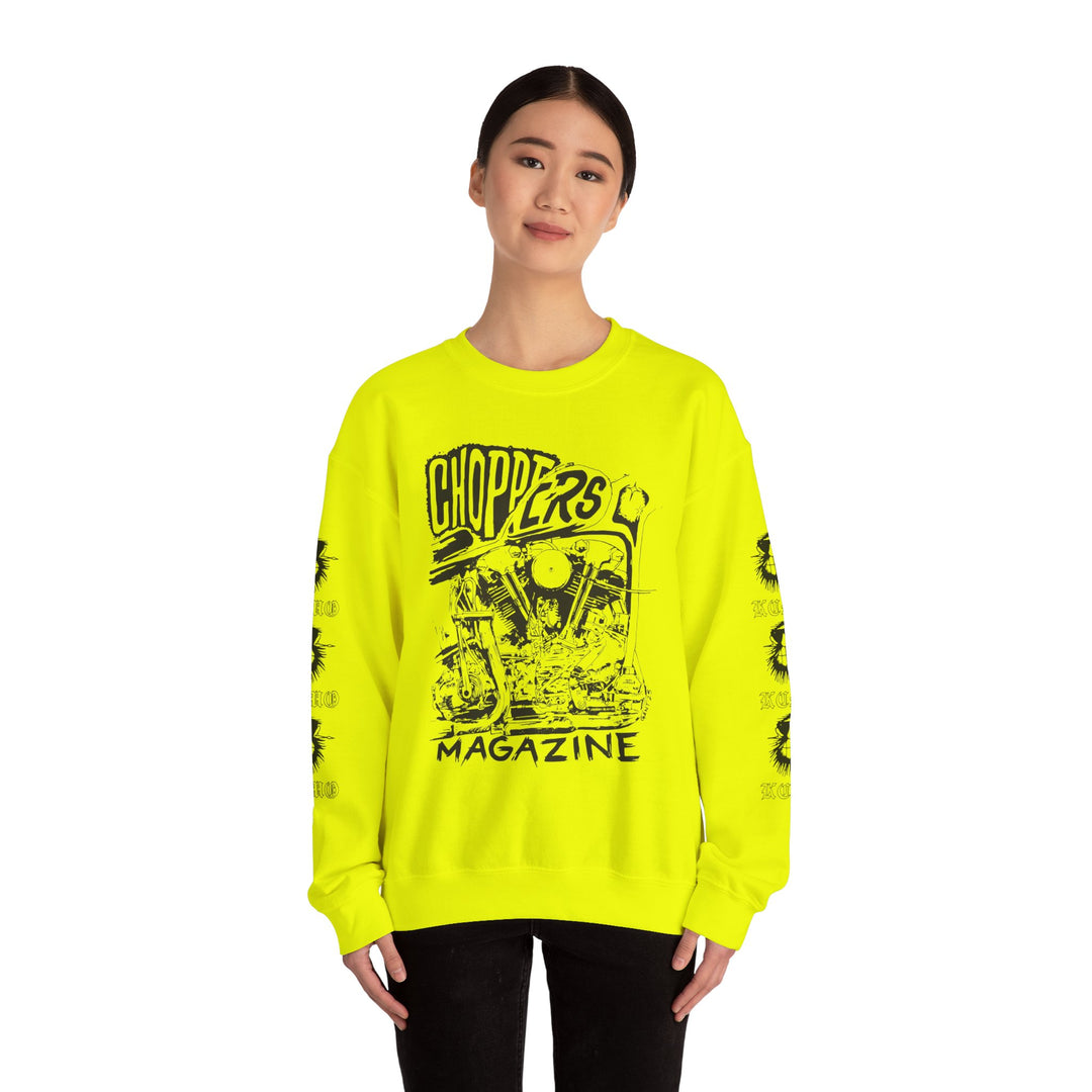 Chopper Mag Knuckle Crewneck Sweatshirt
