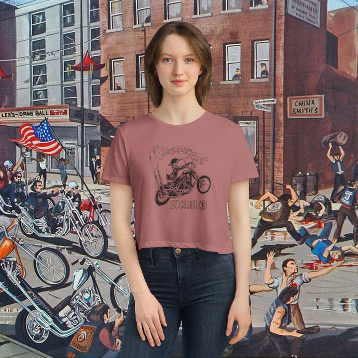 Women's Chopper Fest Cropped Tee